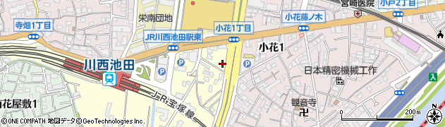 五色亭周辺の地図
