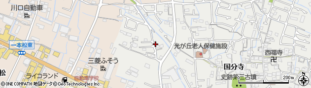 兵庫県姫路市御国野町国分寺31周辺の地図