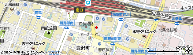 ファミリーマート姫路駅南店周辺の地図