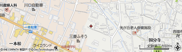 兵庫県姫路市御国野町国分寺10周辺の地図