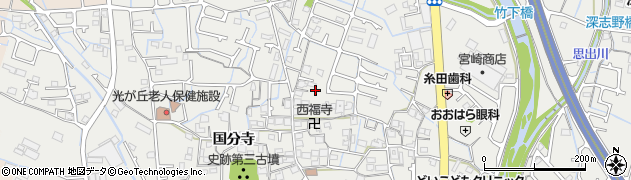 兵庫県姫路市御国野町国分寺737周辺の地図