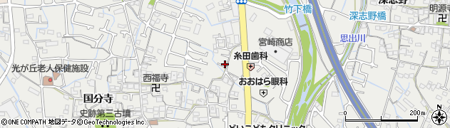 兵庫県姫路市御国野町国分寺783周辺の地図