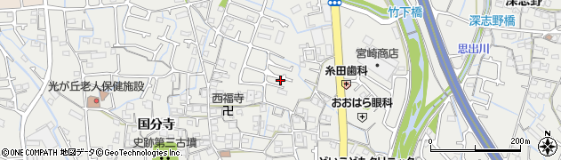 兵庫県姫路市御国野町国分寺857周辺の地図