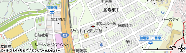 株式会社ニチラス大阪営業所周辺の地図