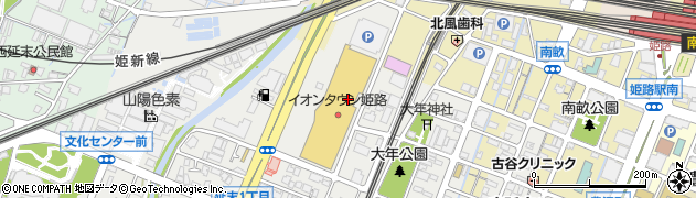 私のお針箱ロックシティ姫路店周辺の地図