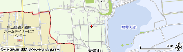 兵庫県揖保郡太子町天満山106周辺の地図