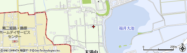 兵庫県揖保郡太子町天満山104周辺の地図