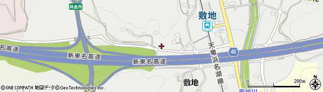 静岡県磐田市敷地359周辺の地図