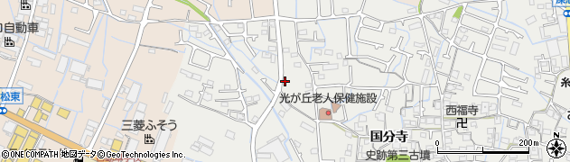 兵庫県姫路市御国野町国分寺210周辺の地図