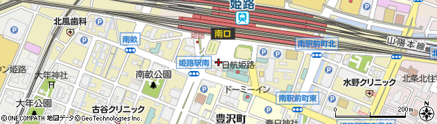 ホテル日航姫路夜間飛行周辺の地図