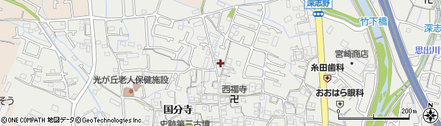 兵庫県姫路市御国野町国分寺293周辺の地図