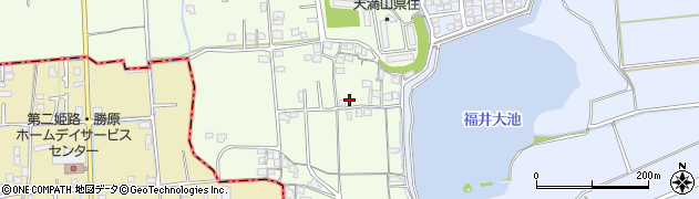 兵庫県揖保郡太子町天満山96周辺の地図