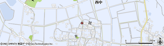 兵庫県加古川市志方町西中344周辺の地図