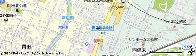 兵庫県姫路市西延末117周辺の地図
