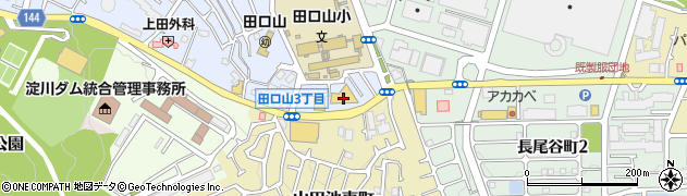 ジャパン枚方長尾店周辺の地図