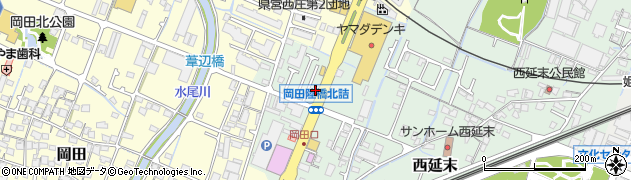 兵庫県姫路市西延末122周辺の地図