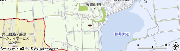 兵庫県揖保郡太子町天満山121周辺の地図