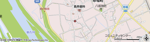 兵庫県小野市市場町335周辺の地図