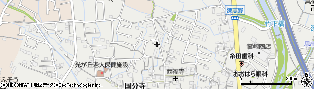 兵庫県姫路市御国野町国分寺294周辺の地図
