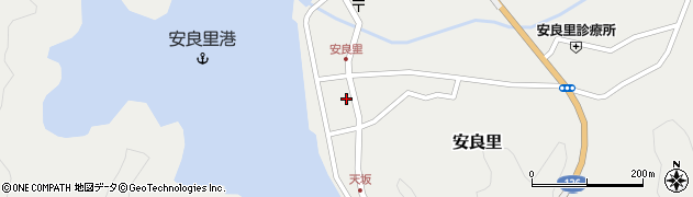 静岡県西伊豆町（賀茂郡）安良里（中島）周辺の地図