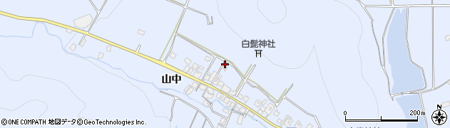 兵庫県加古川市志方町山中160周辺の地図