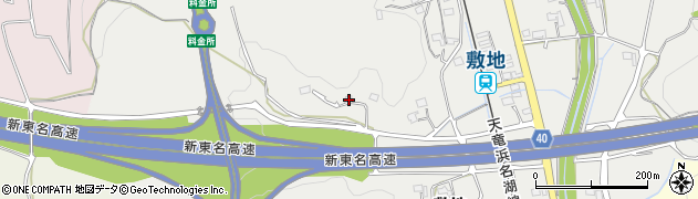 静岡県磐田市敷地346周辺の地図