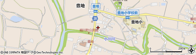 兵庫県三木市細川町豊地325周辺の地図