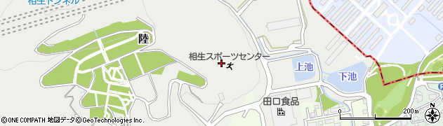 兵庫県相生市陸周辺の地図