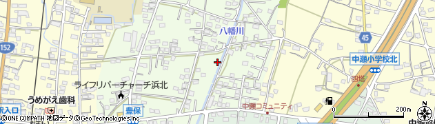 静岡県浜松市浜名区豊保周辺の地図