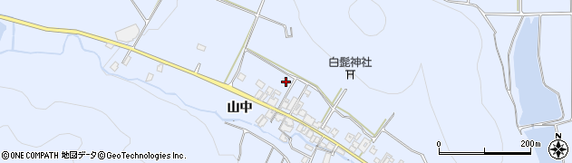 兵庫県加古川市志方町山中176周辺の地図