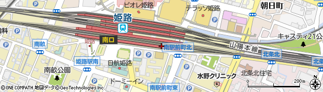 餃子の王将 ビエラ姫路駅東口店周辺の地図