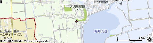 兵庫県揖保郡太子町天満山175周辺の地図