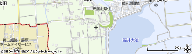 兵庫県揖保郡太子町天満山123周辺の地図