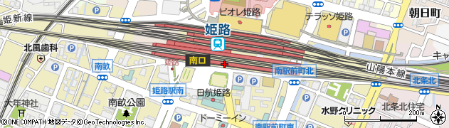 播磨炉ばた酒場 宴ん屋一代 姫路駅店周辺の地図