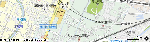 兵庫県姫路市西延末205周辺の地図