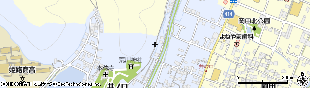 兵庫県姫路市井ノ口周辺の地図