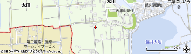 兵庫県揖保郡太子町天満山57周辺の地図