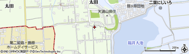 兵庫県揖保郡太子町天満山81周辺の地図