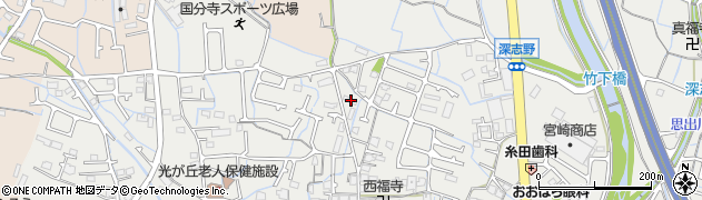 兵庫県姫路市御国野町国分寺291周辺の地図