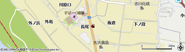ａｐｏｌｌｏｓｔａｔｉｏｎ青谷ＳＳ周辺の地図
