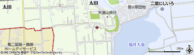 兵庫県揖保郡太子町天満山94周辺の地図