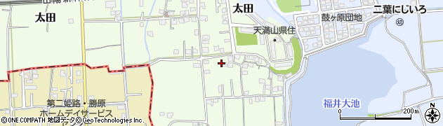 兵庫県揖保郡太子町天満山59周辺の地図