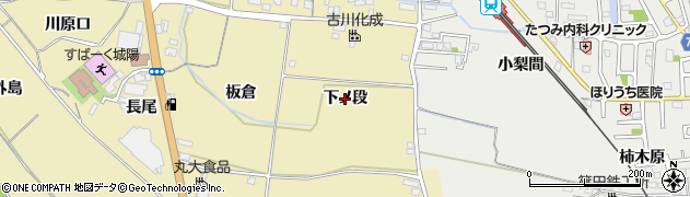 京都府城陽市奈島（下ノ段）周辺の地図