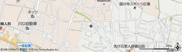 兵庫県姫路市御国野町国分寺2周辺の地図