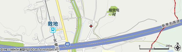 静岡県磐田市敷地1394周辺の地図