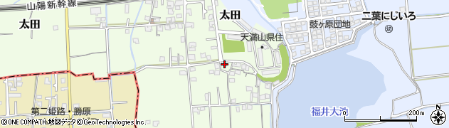 兵庫県揖保郡太子町天満山86周辺の地図
