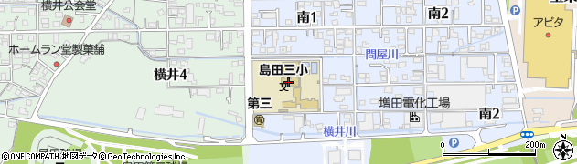 島田市立島田第三小学校周辺の地図