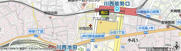 栄南公園周辺の地図