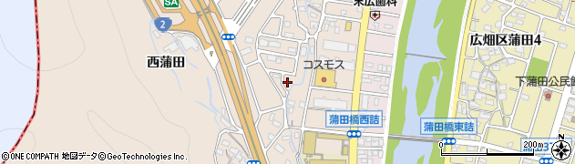 兵庫県姫路市広畑区西蒲田1800周辺の地図