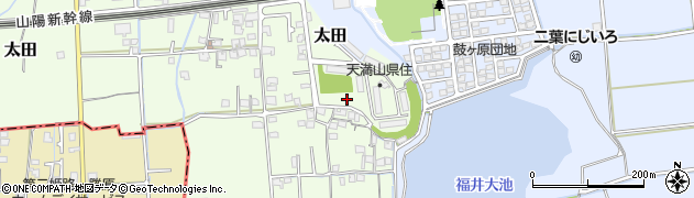 兵庫県揖保郡太子町天満山88周辺の地図
